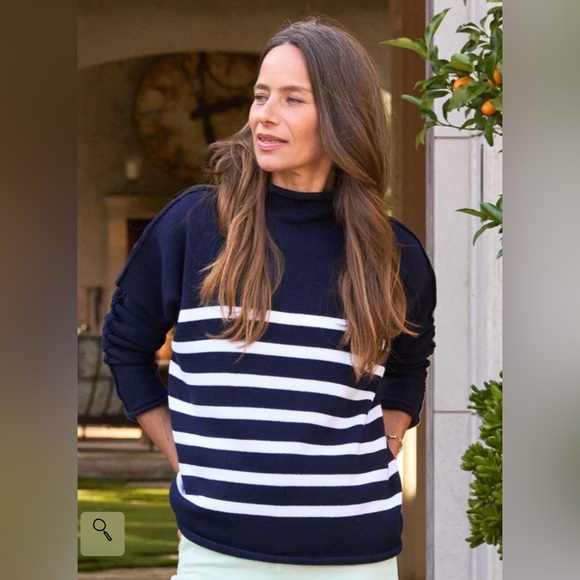 Frank & Eileen Sweaters - Frank & Eileen MONTEREY Rolled Neck Sweater, sz XL